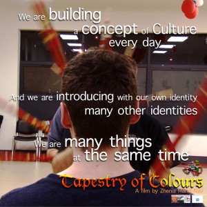 Tapestry of colours Poster-Building culture